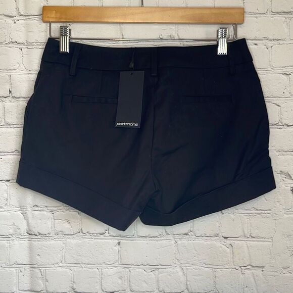 Portmans Women’s Black Dress Shorts size 8 NEW - Picture 2 of 6
